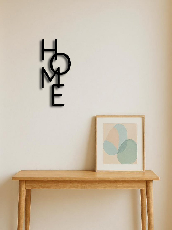 HOME Metal Wall Sign
