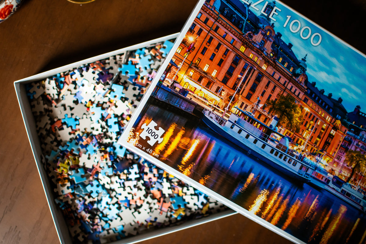 ๐๐งฉโจ Stockholm Harbor 1,000-Piece Jigsaw Puzzle