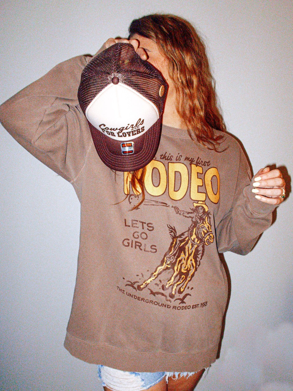 Underground Original Design: Cowgirls are for Lovers Trucker Hat