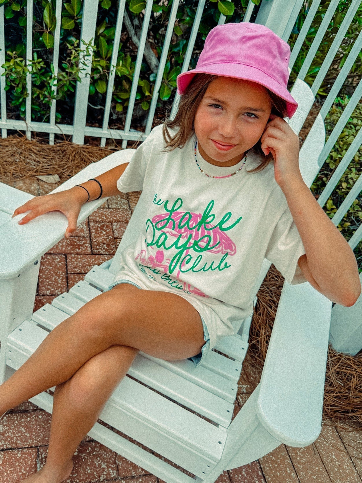 Underground Original Design: * KIDS * The Lake Days Club Boxy Kids T-Shirt