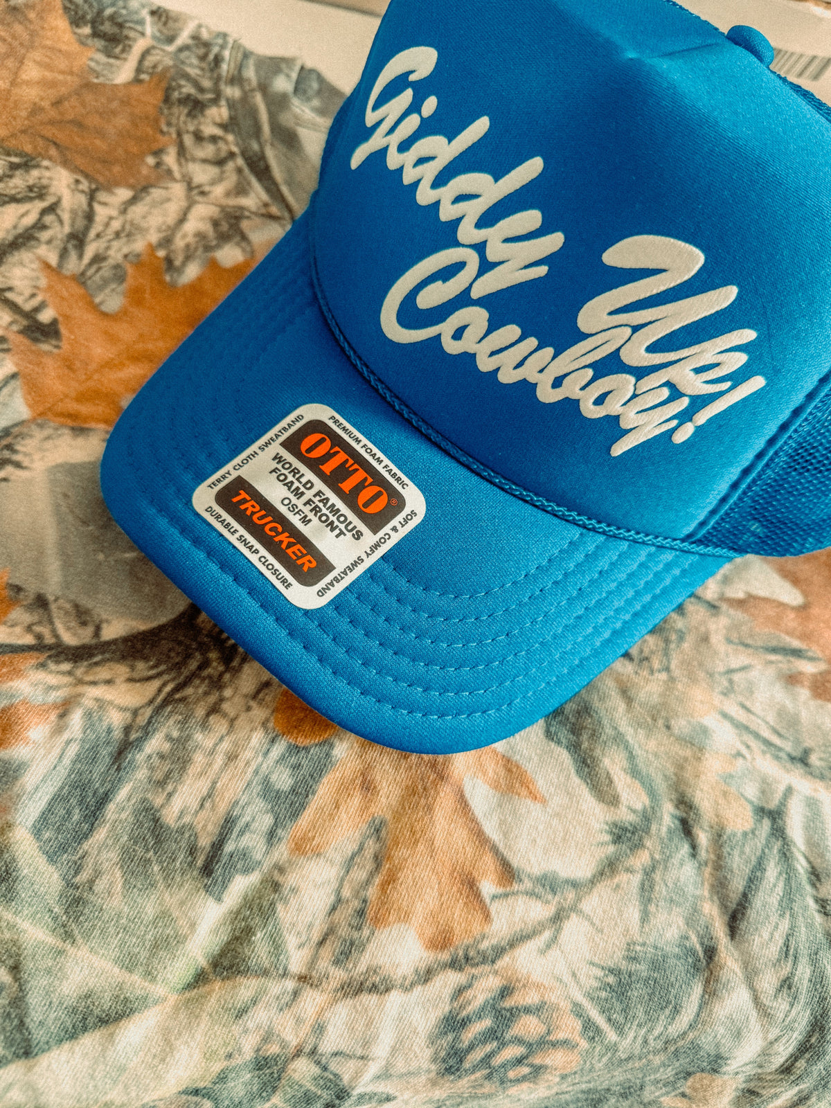 Underground Original Design: Giddy Up Cowboy! Western Trucker Hat