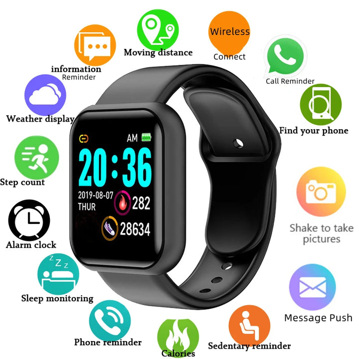 D13 Bluetooth Fitness Smartwatch