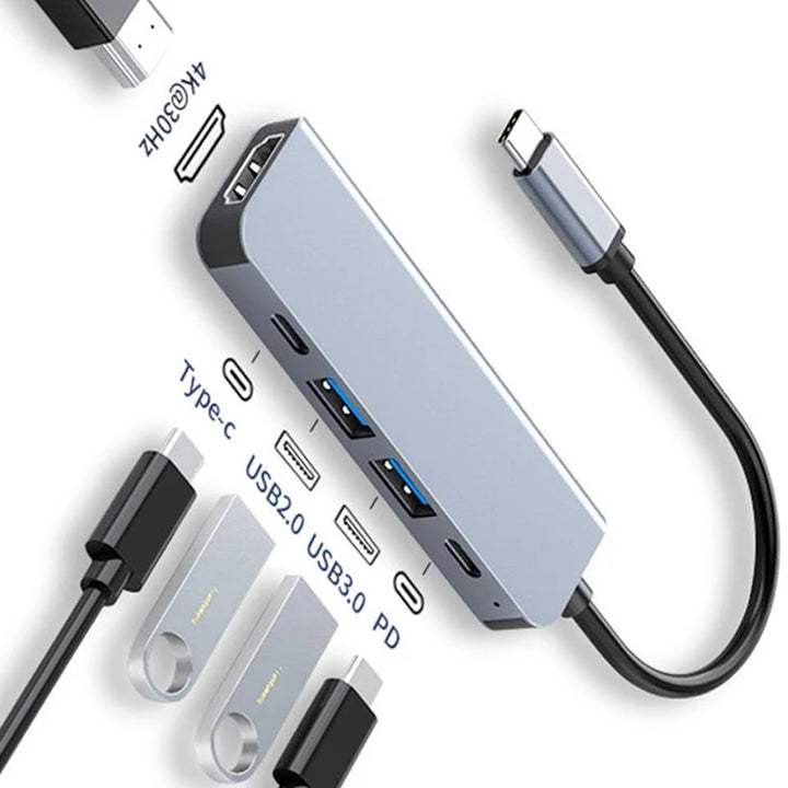 4K USB-C Charging Hub