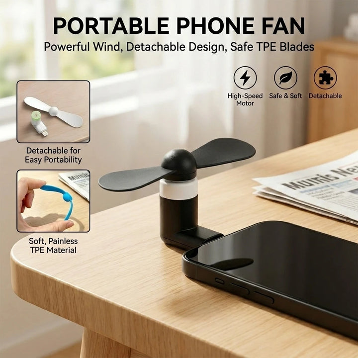 Type-C Phone Cooling Fan