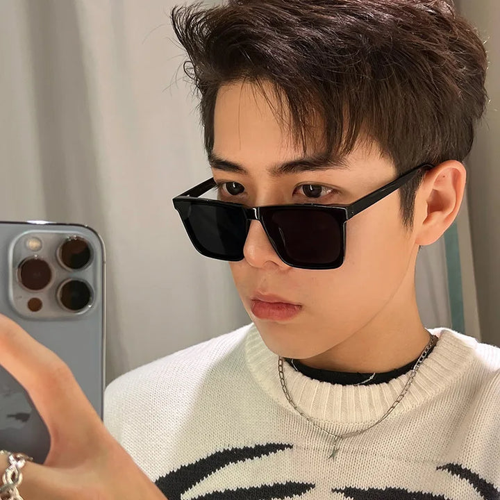 Fashion Square Sunglasses Women Men rectangle Designer Luxury unisex Sun Glasses Classic Vintage Outdoor Sunglasses For male