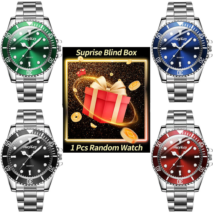 Random-Style Quartz Watch — 1 Piece, No Box