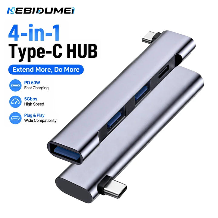 4-in-1 USB-C Hub