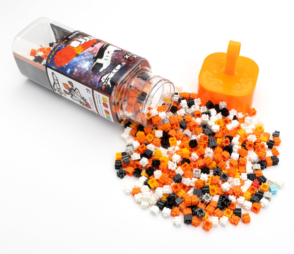 Pix Brix Space Bottle – Space Shuttle Set