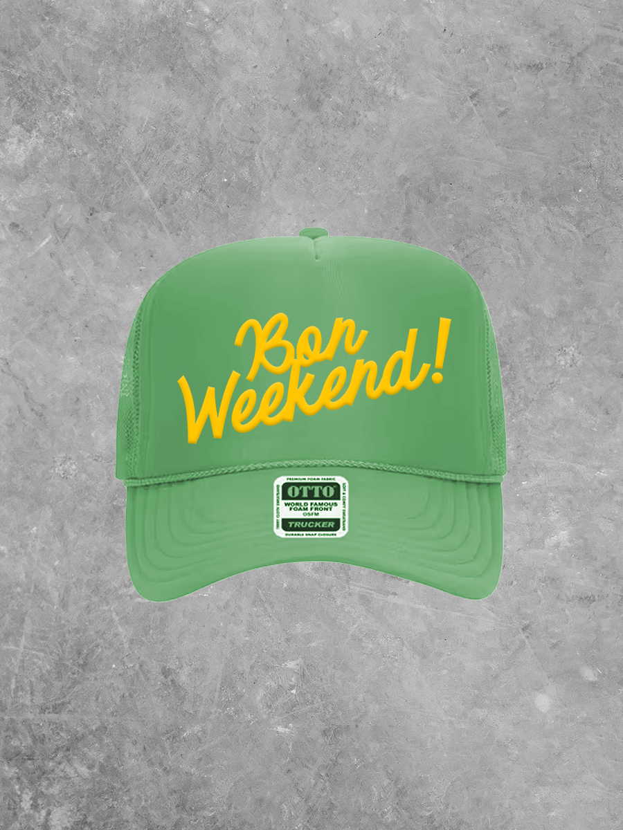 Underground Original Design: Bon Weekend!, PUFF Trucker Hat