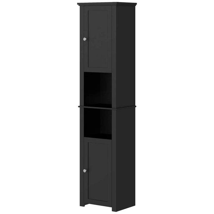 Black Tall Medicine Cabinet