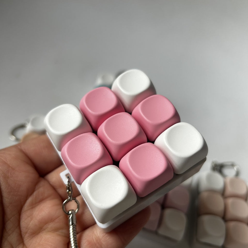 Keyboard Key Fidget Keychain