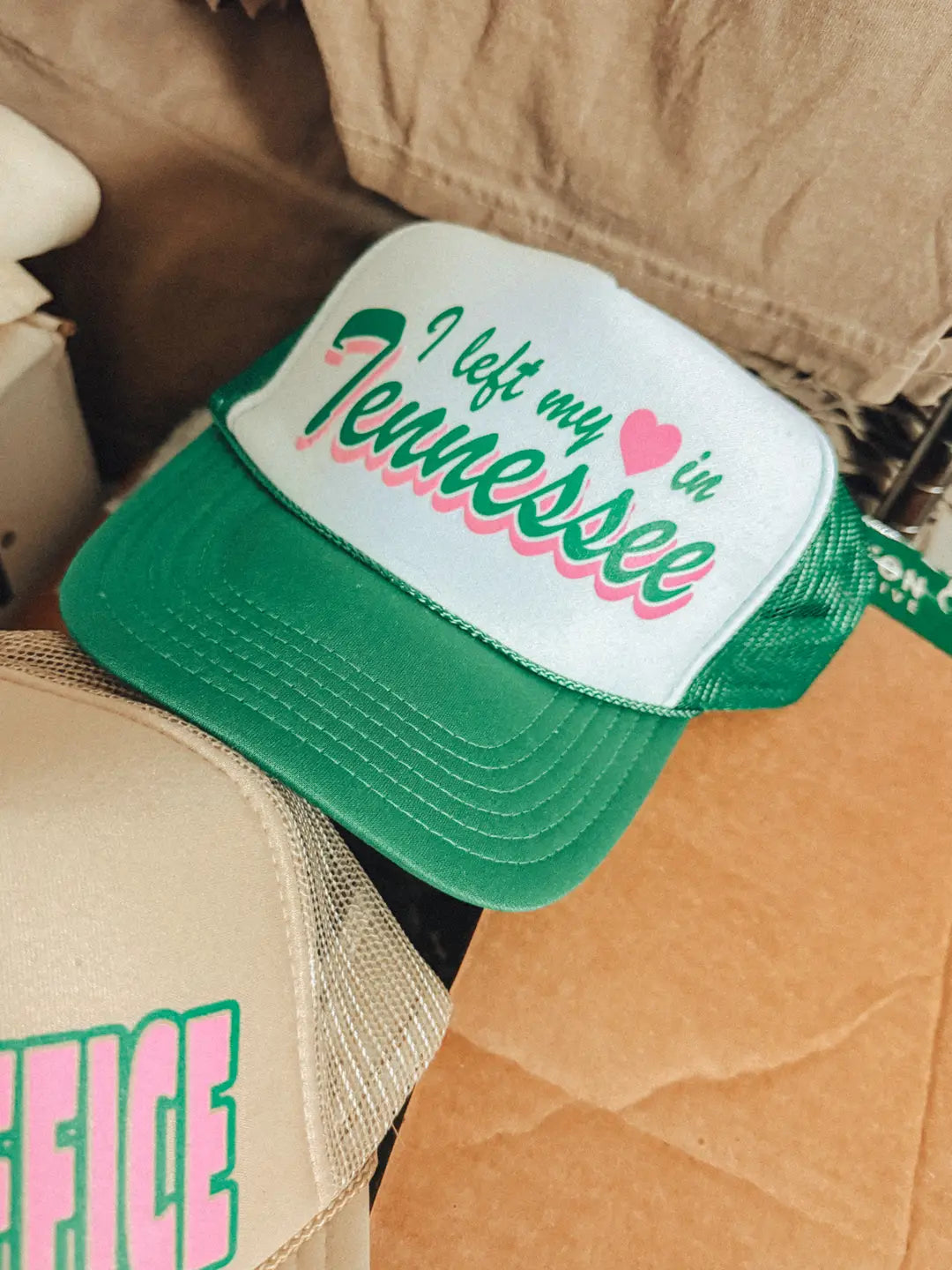 Underground Original Design: I Left my Heart in Tennessee, Western Trucker Hat