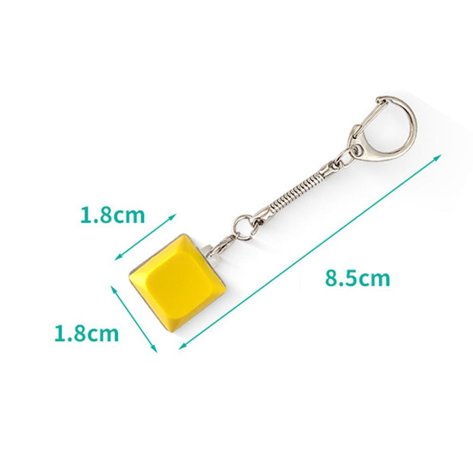 Keyboard Key Fidget Keychain