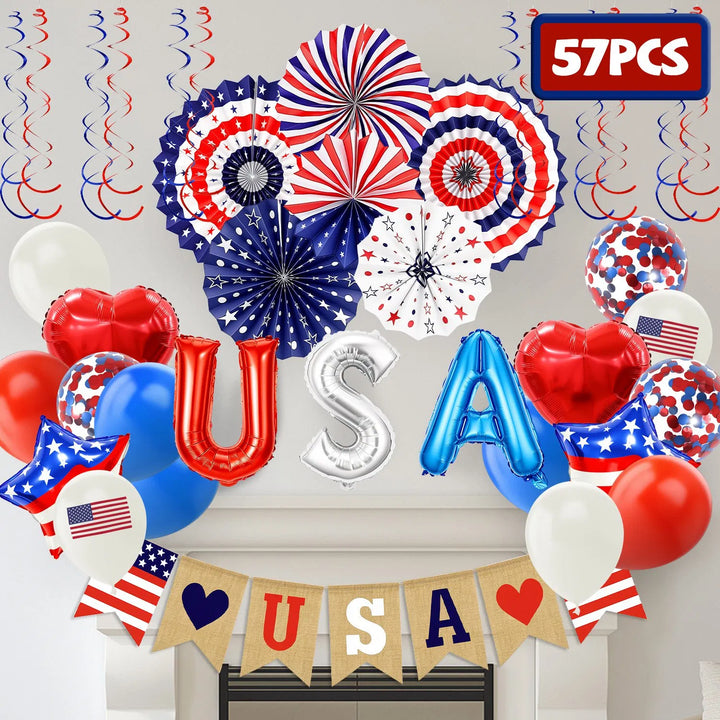 Patriotic Party Decoration Set