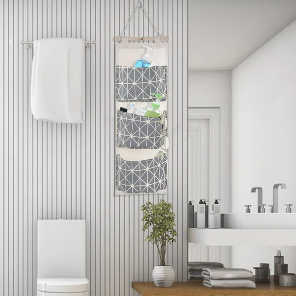 Hanging Three-Pocket Storage Organizer