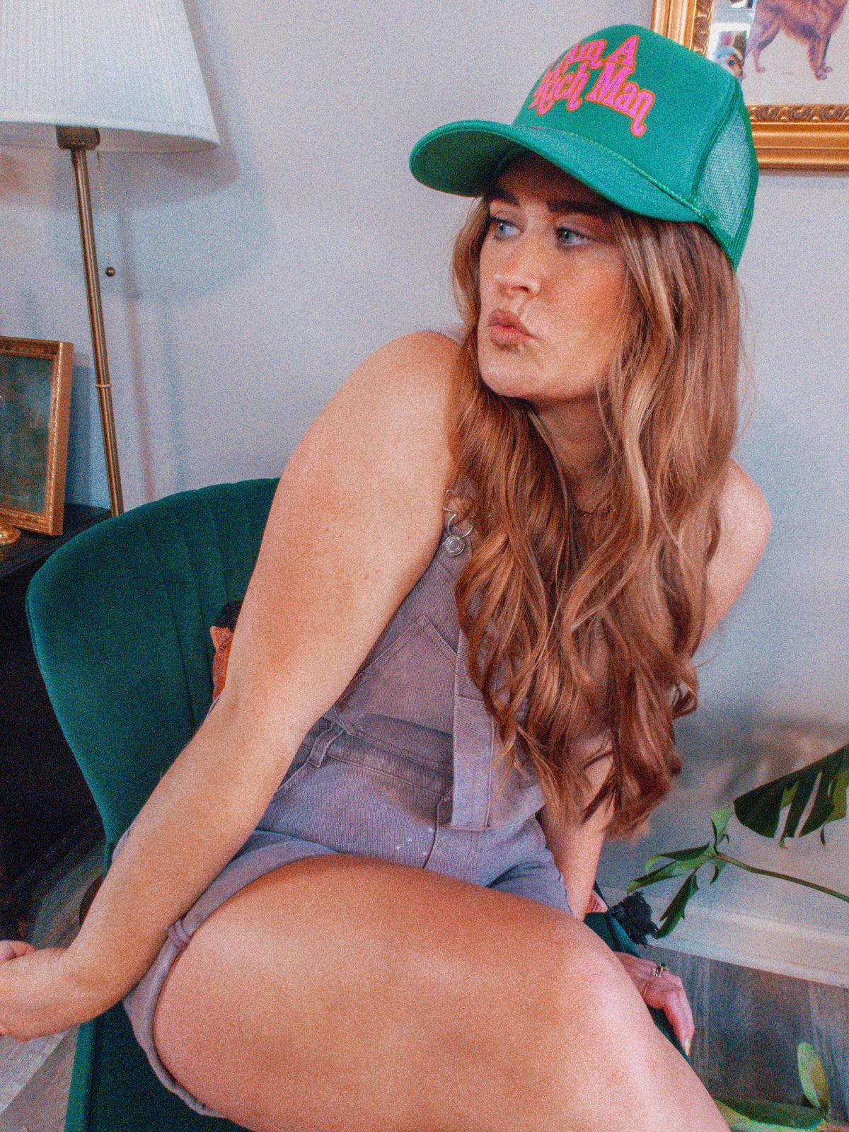 Underground Original Design: I Am A Rich Man Trucker Hat