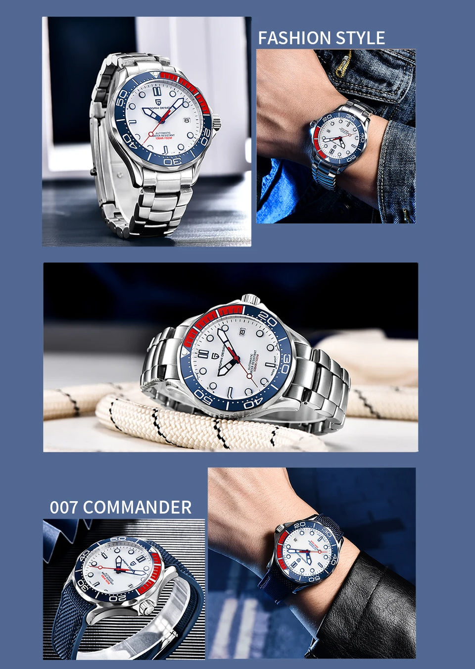 PAGANI DESIGN Men's Watch