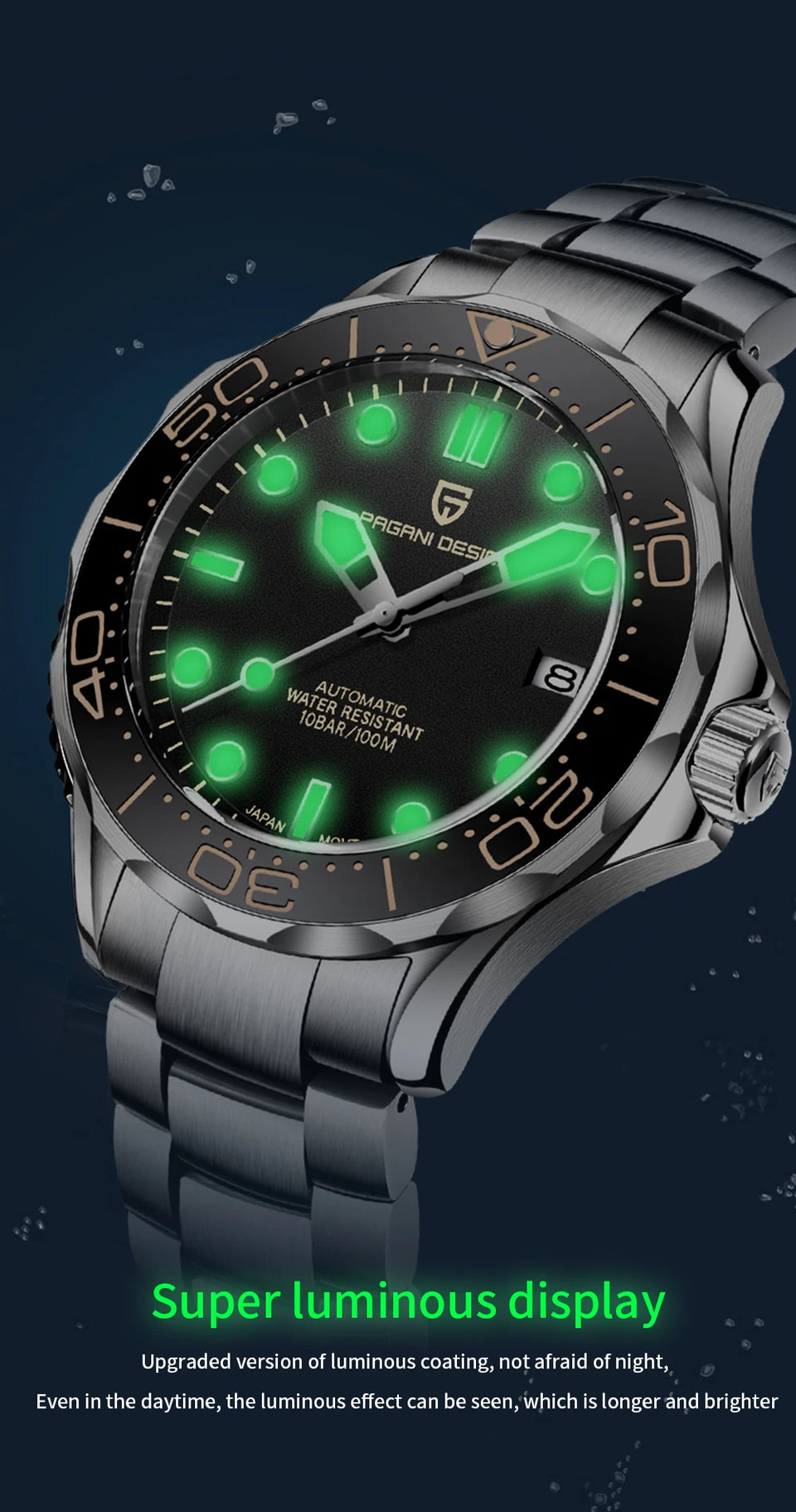 PAGANI DESIGN Men's Watch