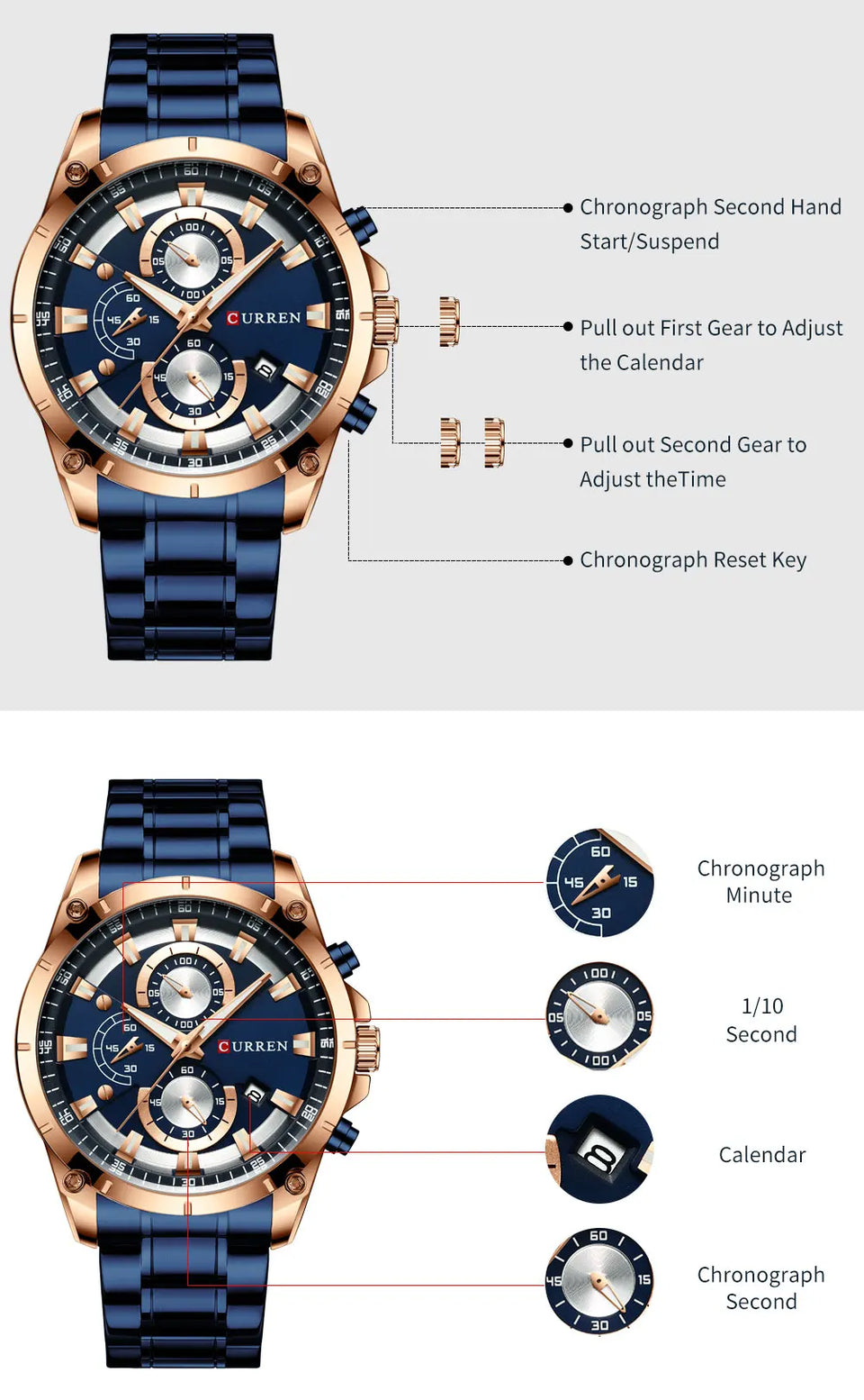 CURREN Men's Watch
