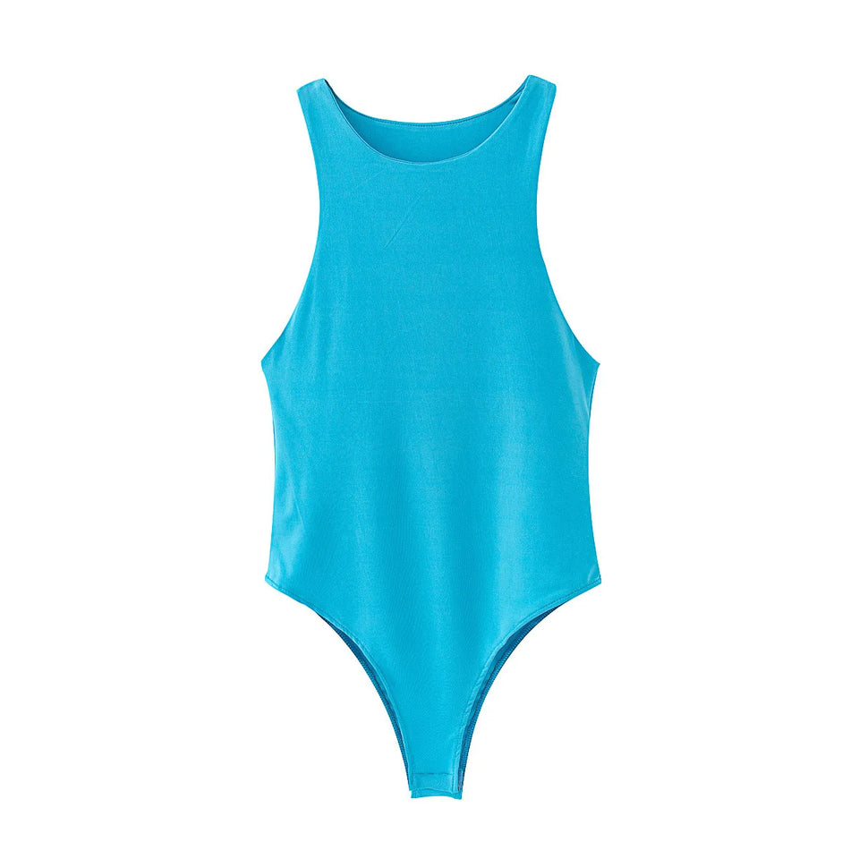 Women's Solid Bodysuit