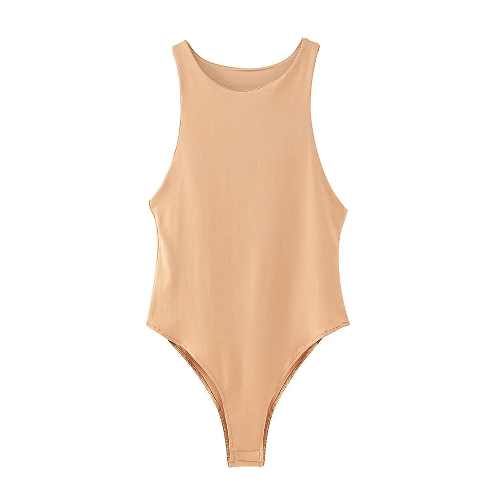 Women's Solid Bodysuit