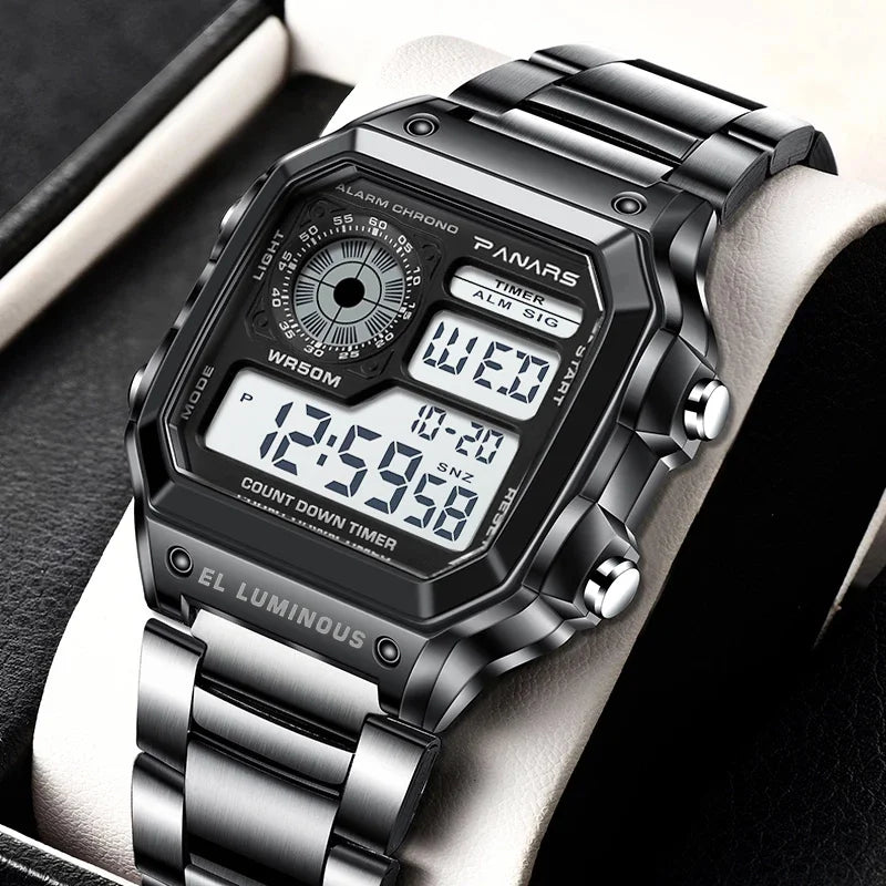 Men's Square-Dial Watch