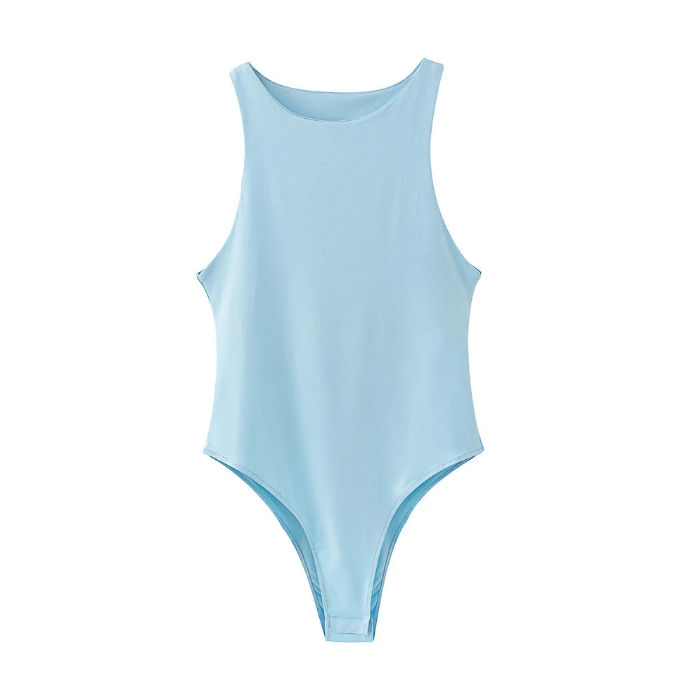 Women's Solid Bodysuit