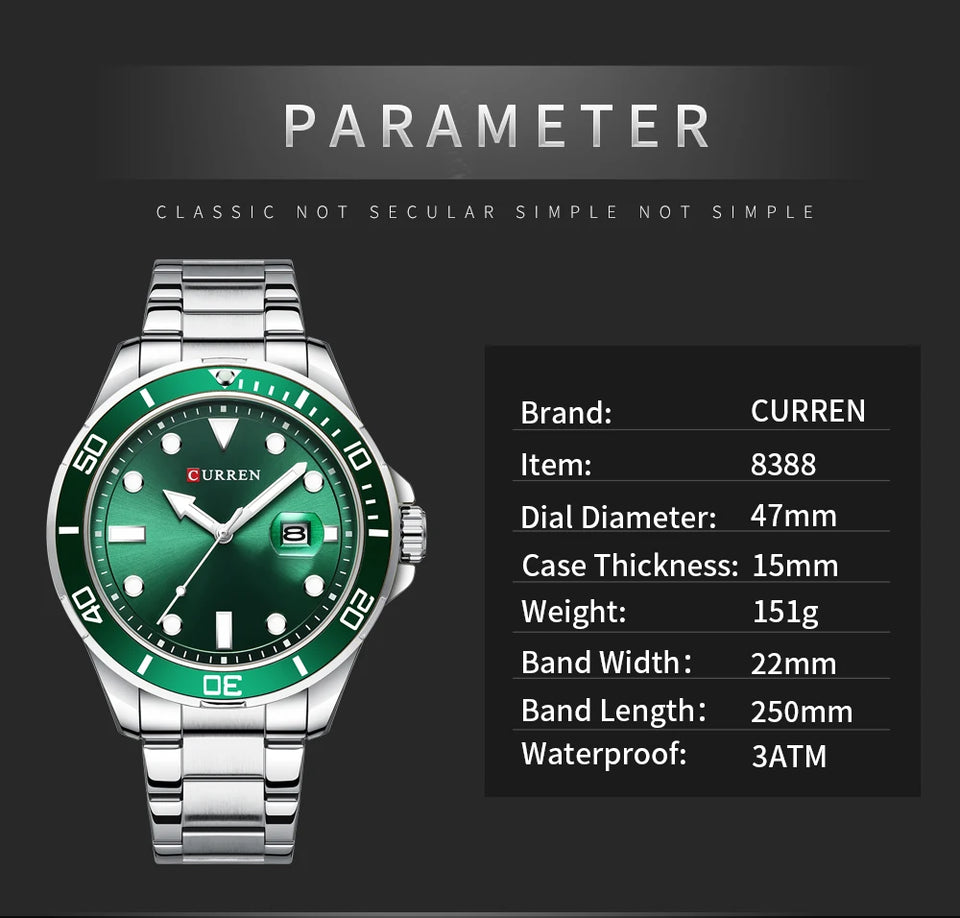 CURREN Men's Quartz Watch