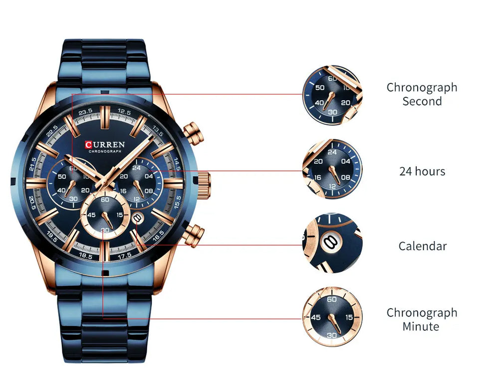 CURREN Men's Quartz Watch