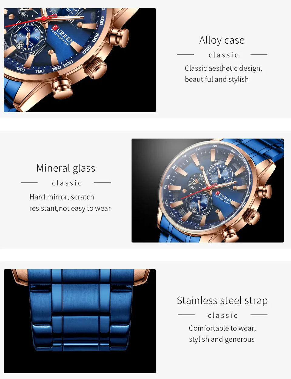 CURREN Men's Quartz Watch