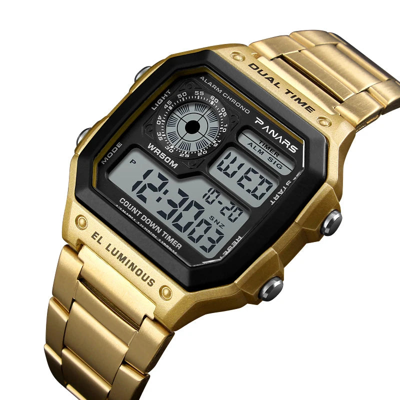 Men's Square-Dial Watch