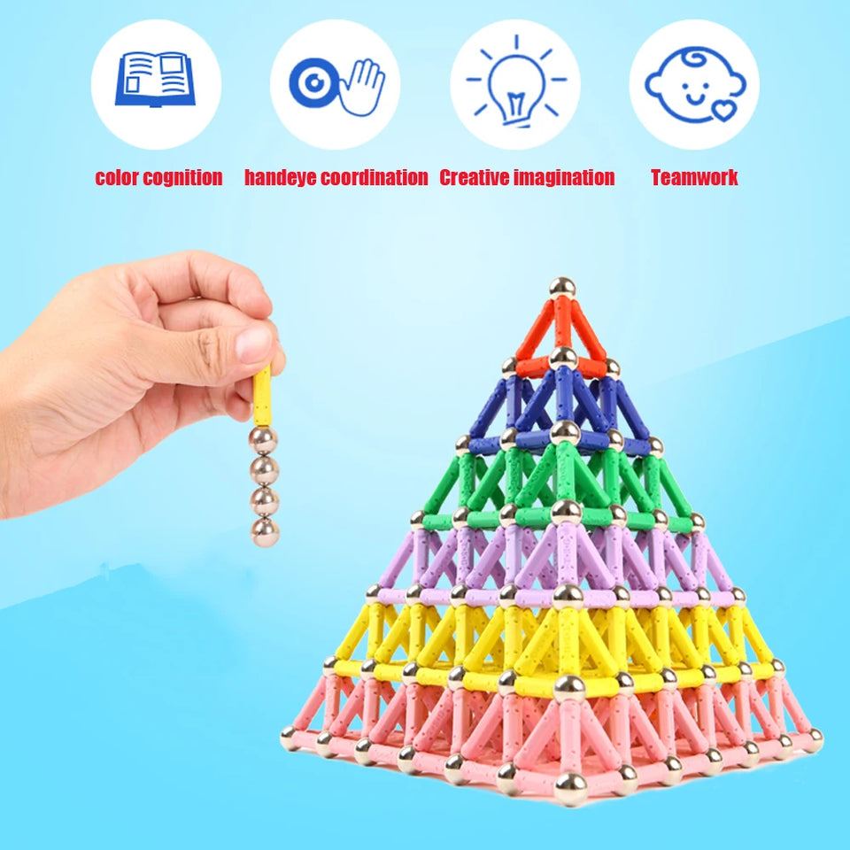 Magnetic Building Sticks