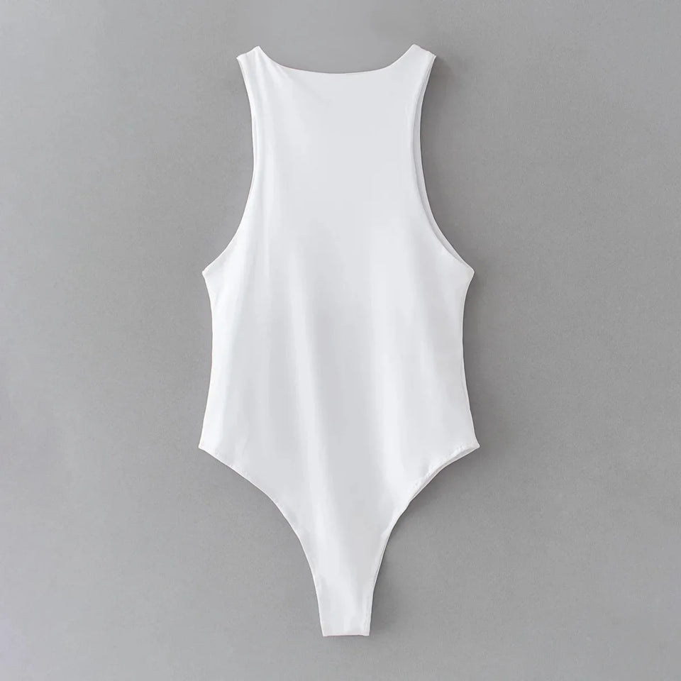 Women's Solid Bodysuit