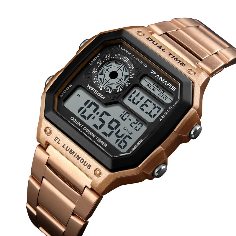 Men's Square-Dial Watch