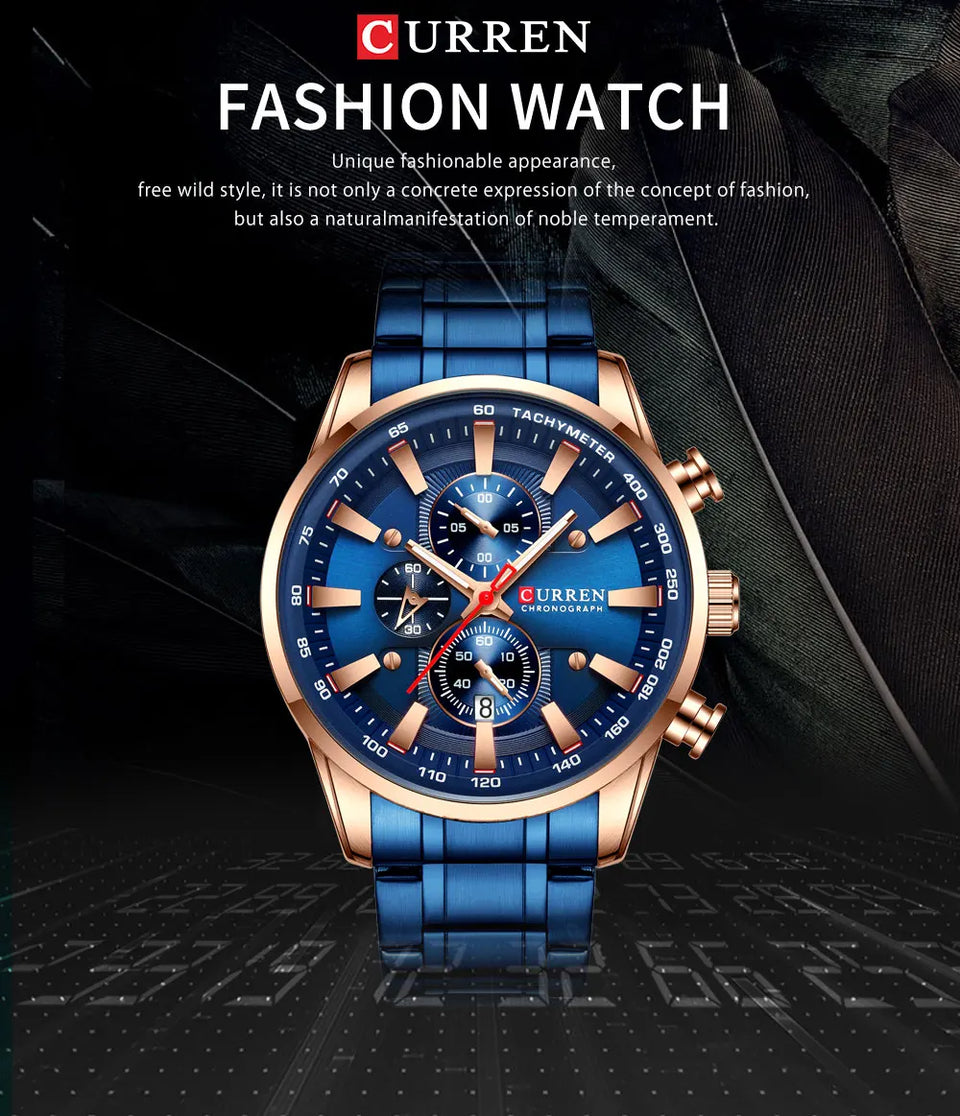 CURREN Men's Quartz Watch