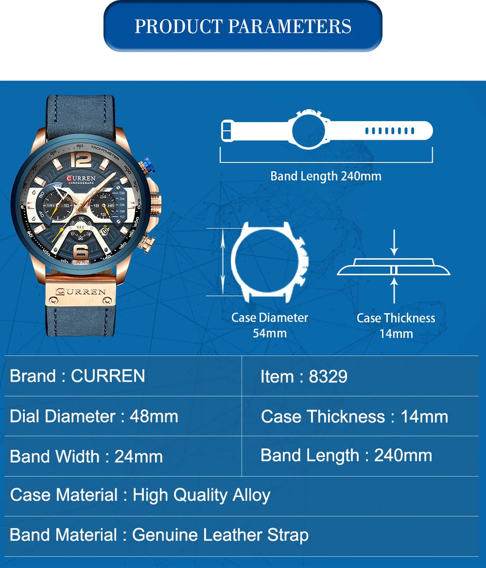 CURREN Men's Watch