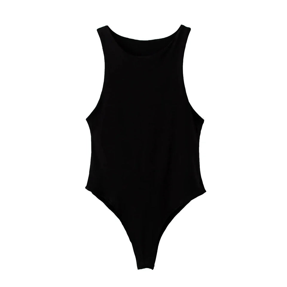 Women's Solid Bodysuit