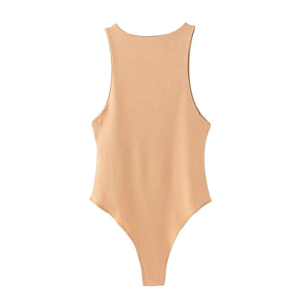 Women's Solid Bodysuit