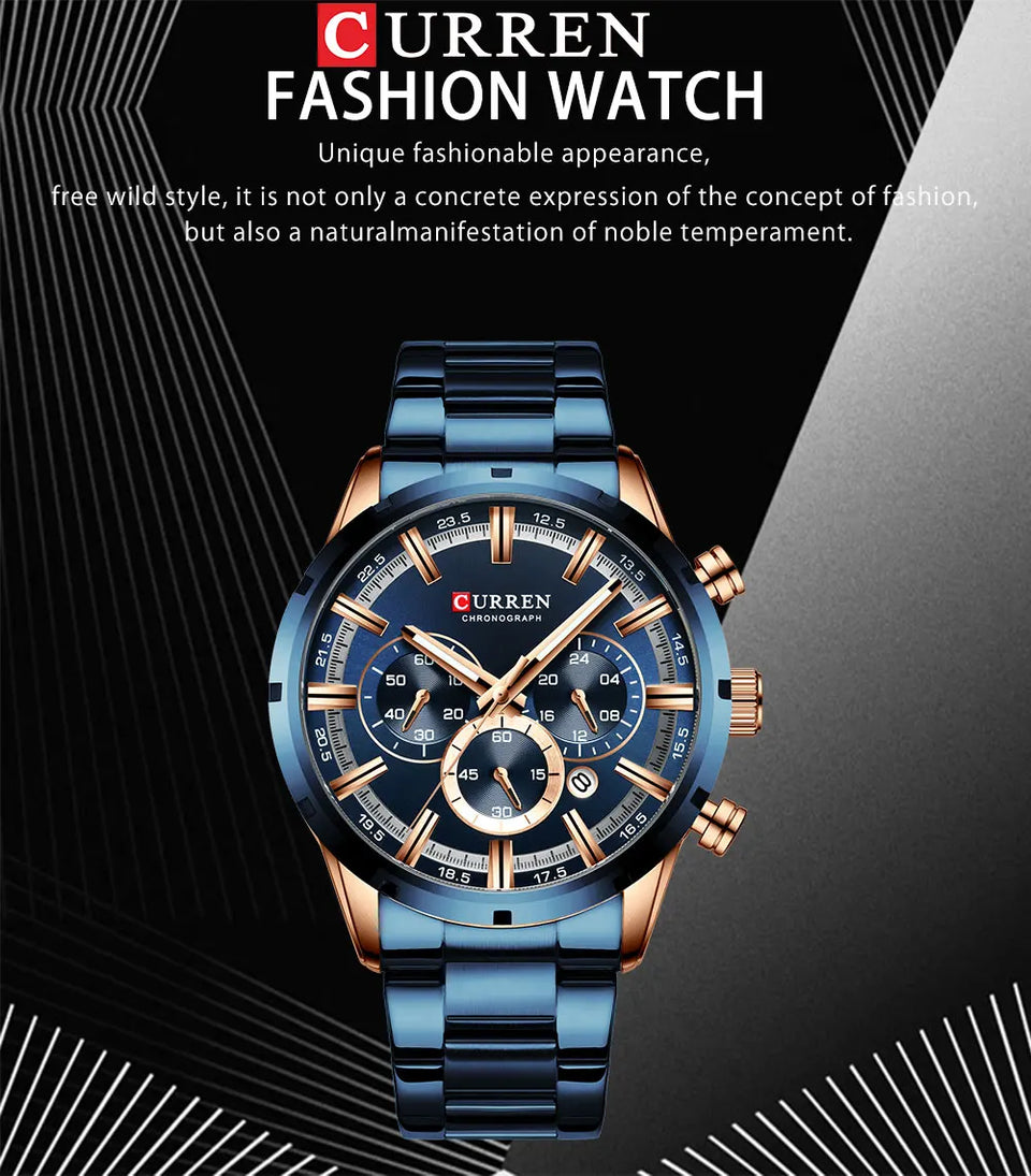 CURREN Men's Quartz Watch