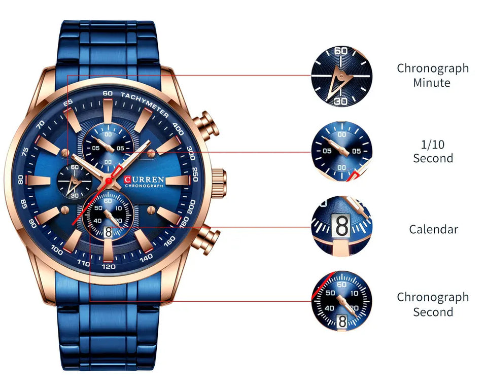 CURREN Men's Quartz Watch