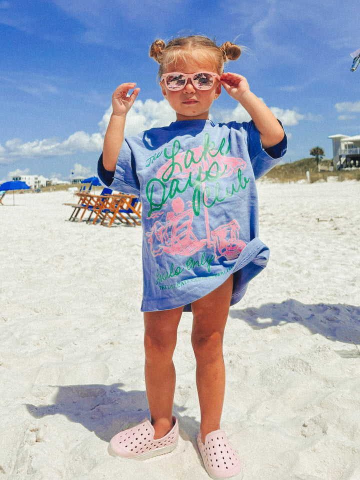 Underground Original Design: * KIDS * The Lake Days Club Boxy Kids T-Shirt