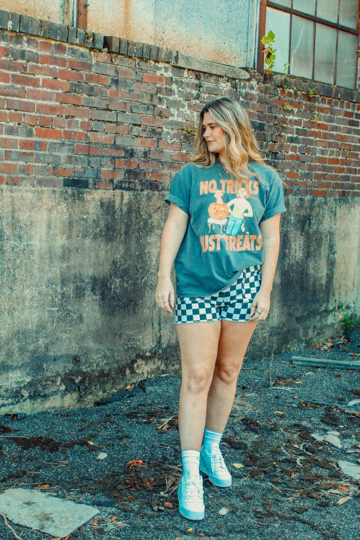 No Tricks Just Treats, BC Boxy Cotton T-Shirt