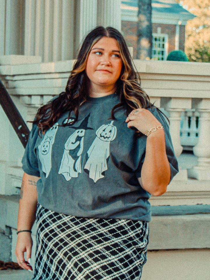 Three Little Ghosts Oversized T-Shirt