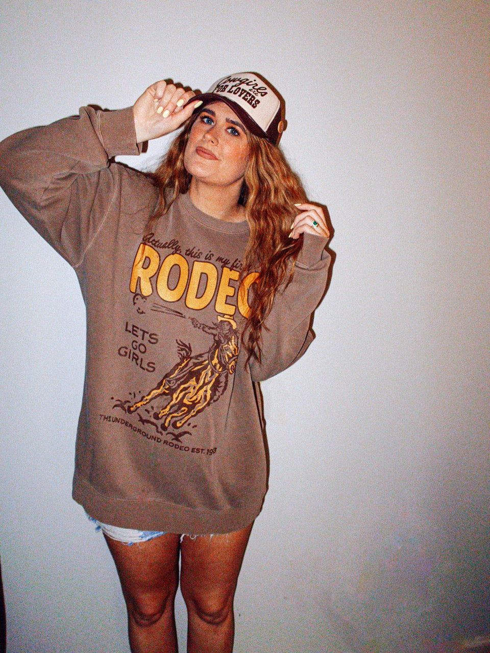 Underground Original Design: Cowgirls are for Lovers Trucker Hat