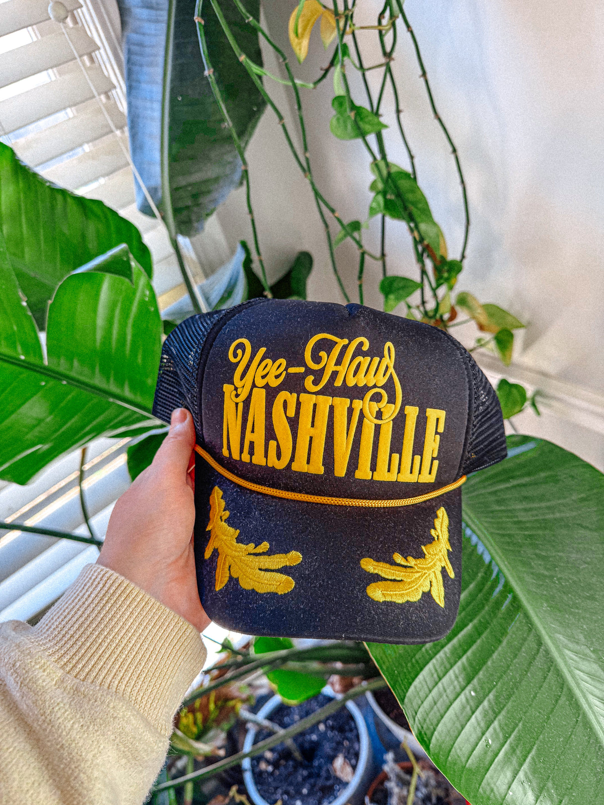 Underground Original Design: Yee-Haw Nashville, Western Trucker Hat