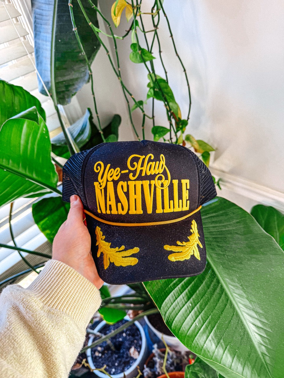 Underground Original Design: Yee-Haw Nashville, Western Trucker Hat