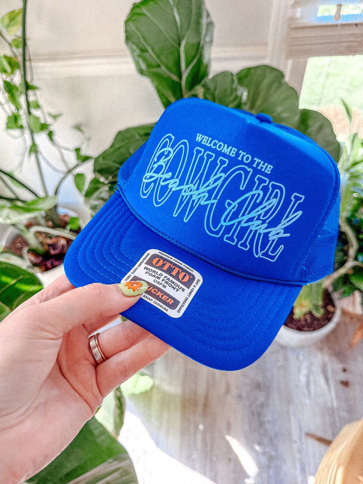 Underground Original Design: Welcome to the Cowgirl Beach Club, Summer Trucker Hat