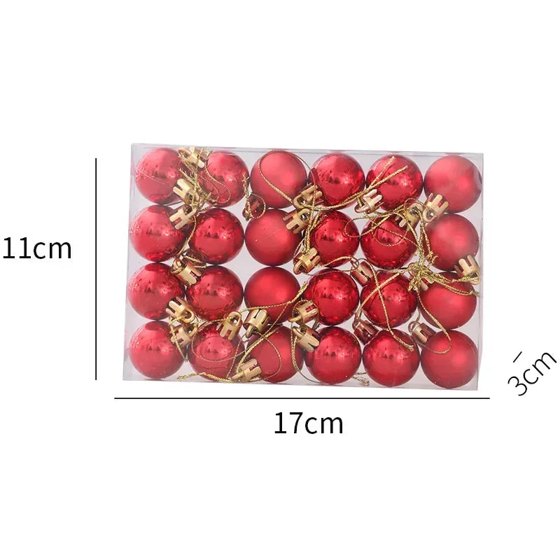 Christmas Ball Ornament Set