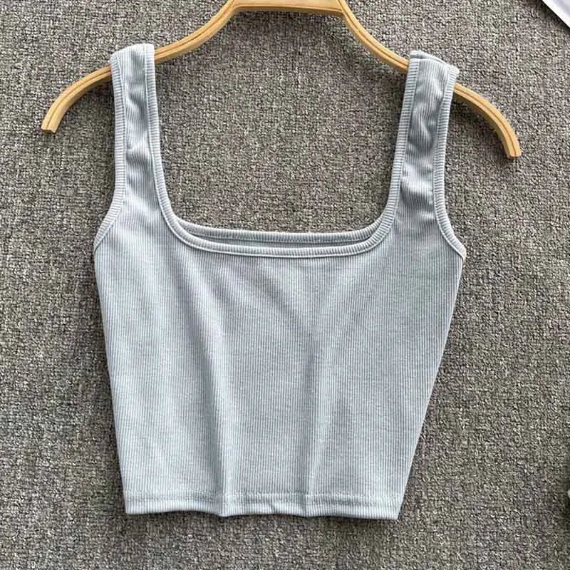 Women's Backless Crop Tank Top