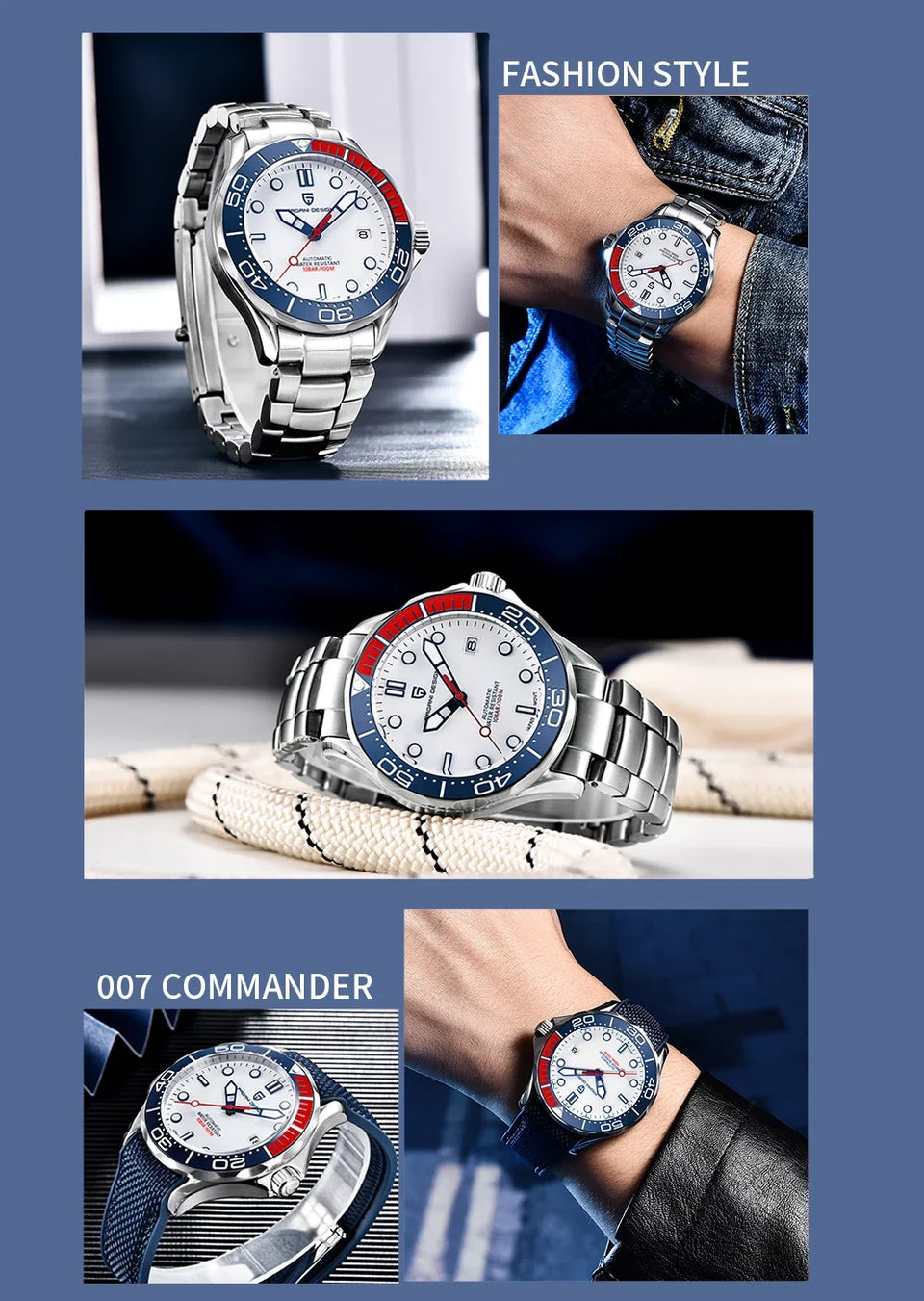 PAGANI DESIGN Men's Watch
